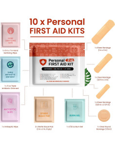 Kit de Primeros Auxilios Personal pH Advantage - 10 Paquetes 2