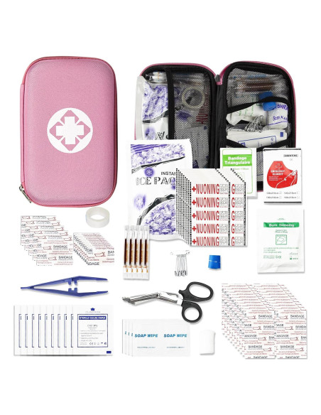 Kit de Primeros Auxilios 276 Piezas Angel Wish Rosa