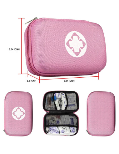 Kit de Primeros Auxilios 276 Piezas Angel Wish Rosa