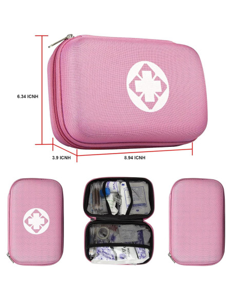 Kit de Primeros Auxilios 276 Piezas Angel Wish Rosa