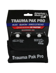 Kit de Trauma Adventure Medical Kits Pro con QuikClot y Torniquete