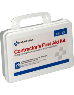 Kit de Primeros Auxilios para 25 Personas First Aid Only 176 Piezas 2