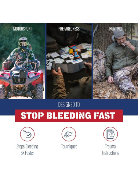 Kit de Trauma Adventure Medical Kits Pro con QuikClot y Torniquete