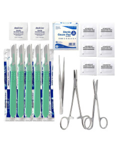 Kit de Primeros Auxilios 15 Piezas A2ZSCILAB - Suministros de Emergencia