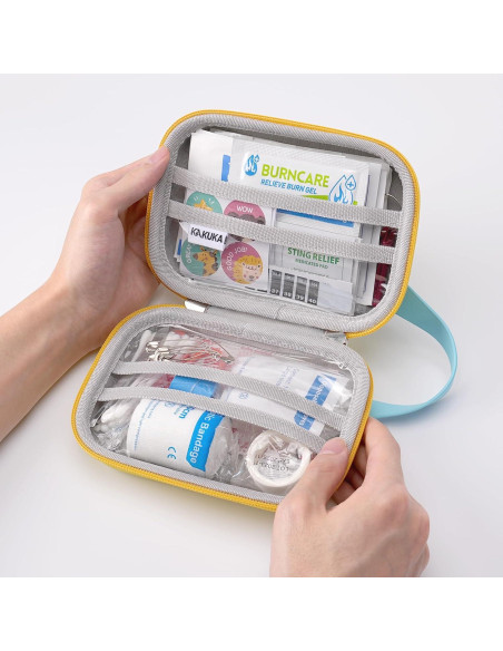 Kit de Primeros Auxilios Compacto KakuKa 113 Piezas Impermeable