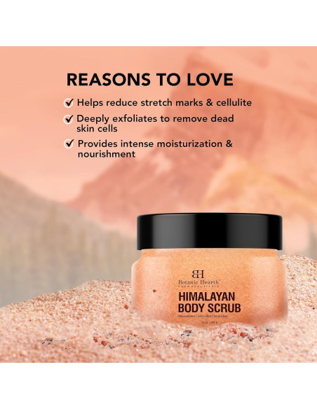 Exfoliante Corporal Botanic Hearth Sal del Himalaya 340 g