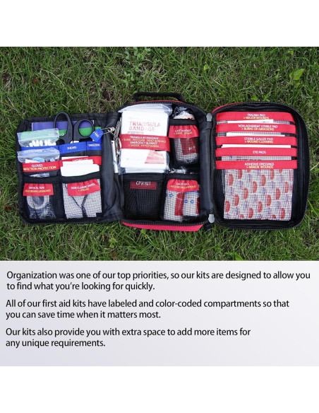 Kit de Primeros Auxilios Homestockplus Mediano con Molle