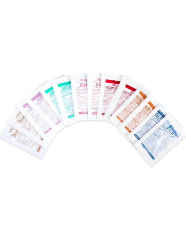 Kit de Primeros Auxilios Compacto MFASCO - 28 Paquetes Medicamentos