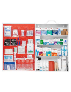 Kit de Primeros Auxilios Metálico MFASCO 4 Estantes 61.5x41.1cm