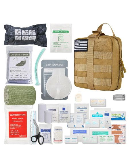 Kit de Primeros Auxilios IFAK Stamen - Compacto y Organizado