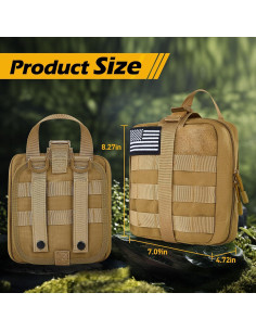 Kit de Primeros Auxilios IFAK Stamen - Compacto y Organizado 2