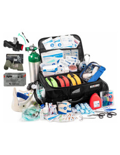 Bolsa de Primeros Auxilios Scherber Grande 250+ Suministros