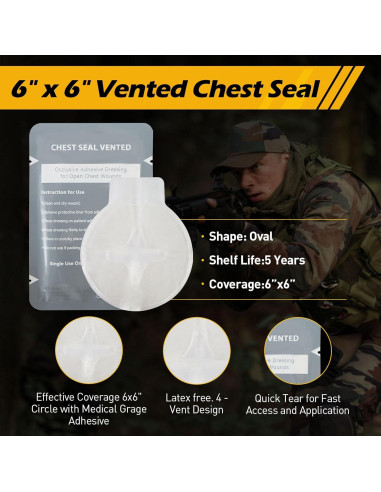 Kit de Primeros Auxilios IFAK Stamen - Compacto y Organizado