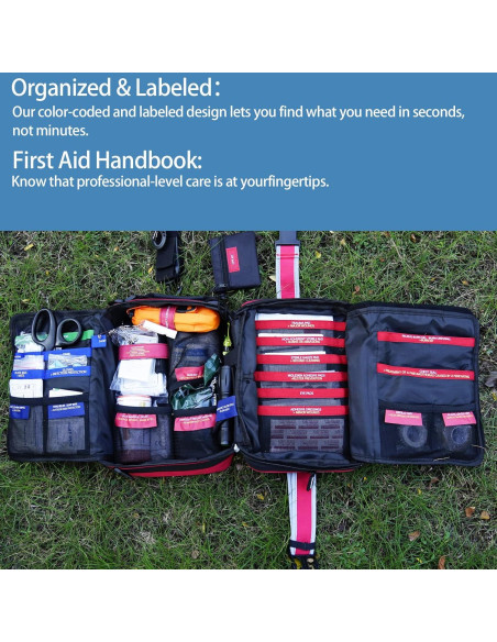 Kit de Primeros Auxilios Besst Survivor Pro Max 401 Piezas Kit de Primeros Auxilios Besst Survivor Pro Max 401 Piezas