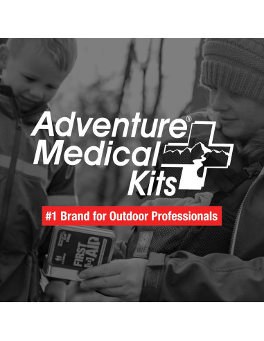 Kit de Primeros Auxilios de Aventura Medical - Lata 0.5 Roja (2 Unidades)