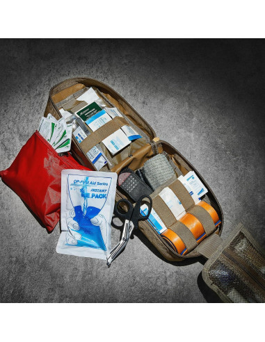 Kit de Primeros Auxilios Avanzado CareTac 175 Piezas Rojo