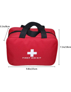 Bolsa de Primeros Auxilios AOUTACC Impermeable Compacta 25x18cm 2