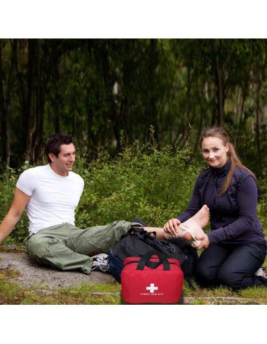 Bolsa de Primeros Auxilios AOUTACC Impermeable Compacta 25x18cm