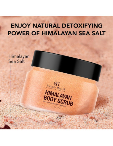Exfoliante Corporal Botanic Hearth Sal del Himalaya 340 g