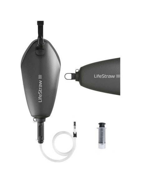 Filtro de Agua por Gravedad LifeStraw Peak 3L Gris Oscuro