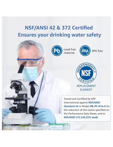 Filtro de Reemplazo Maxblue para Jarras Waterdrop - 1 Cuenta