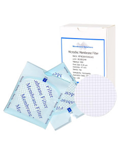 Filtro de Membrana MCE Estéril 47mm 0.45m 100 Unidades