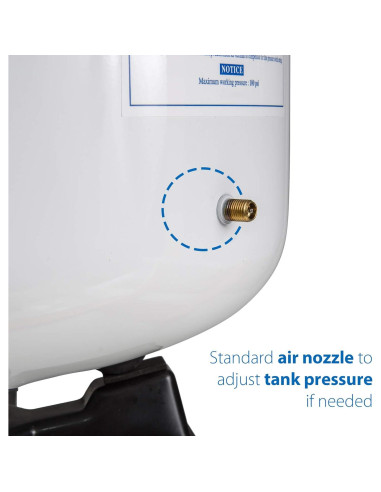 Tanque de Almacenamiento Presurizado iSpring T32M 12.09L