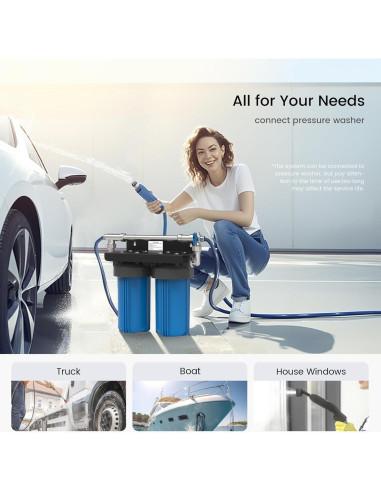 Filtro de Agua Desionizada Waterdrop WD-CWEF para Lavado de Autos