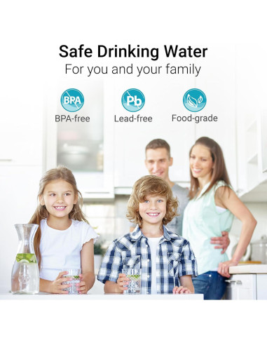 Filtro de Agua AQUA CREST para Jarras Waterdrop - 3 Unidades