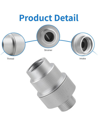 Filtro de Agua para Lavadora LVFEITIN 85470 Aluminio 1 Unidad