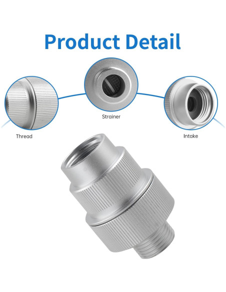 Filtro de Agua para Lavadora LVFEITIN 85470 Aluminio 1 Unidad