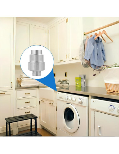 Filtro de Agua para Lavadora LVFEITIN 85470 Aluminio 1 Unidad