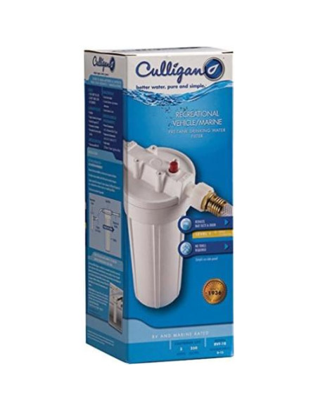 Filtro de Agua Externo Culligan RVF-10 para RV, 946L