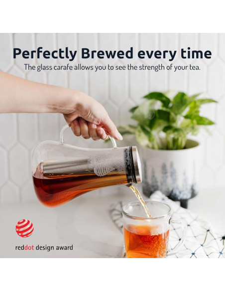 Jarra de Filtro de Agua Alcalina Invigorated Living 1.8L