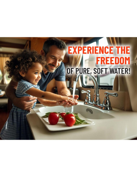 Ablandador de Agua Portátil NPGLOBAL WS-8000 - 16,000 Granos