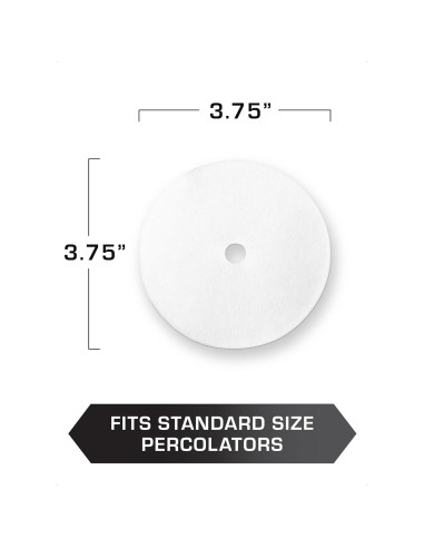 Filtros de café COLETTI Bozeman - Disco Sintético 9.53 cm - 100 Unidades