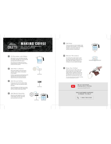 Filtros de café COLETTI Bozeman - Disco Sintético 9.53 cm - 100 Unidades