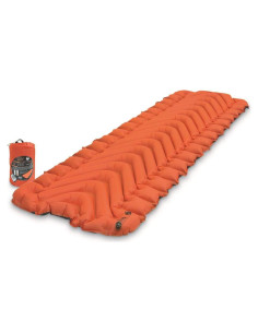Almohadilla Inflable Klymit Static V Aislada 182.88x58.42cm Naranja