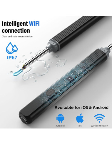 Kit de Eliminación de Cerumen Morelax con Cámara 1080P