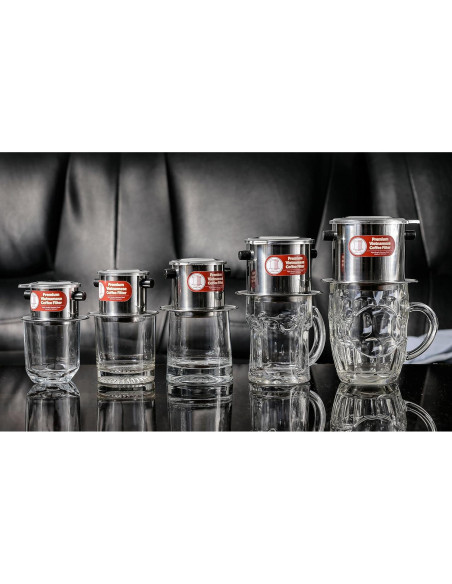 Paquete de 2 Filtros de Café Vietnamita Thang Long 311g