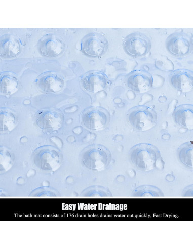 Alfombrilla de Baño Antideslizante CADONO 101,6 x 40,6 cm