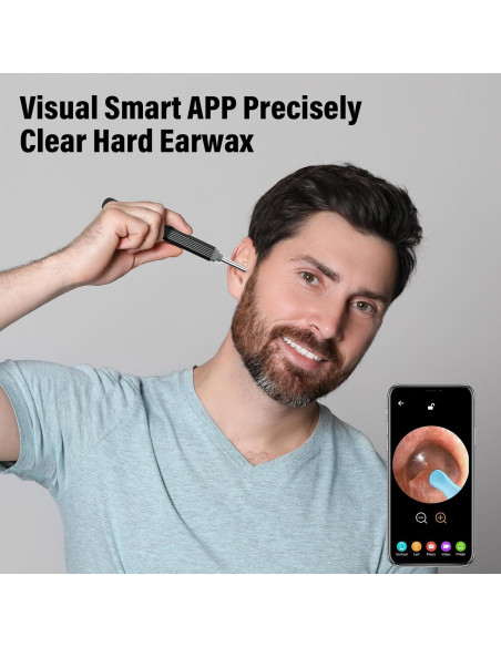 Kit de Eliminación de Cerumen Morelax con Cámara 1080P