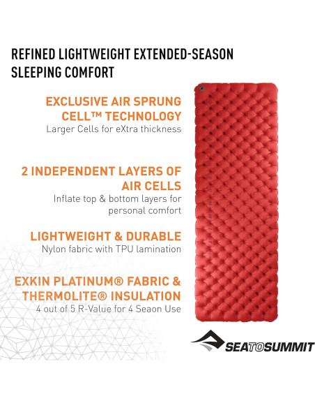 Colchón de Aire Aislado Sea to Summit Comfort Plus XT 182.9x63.5cm