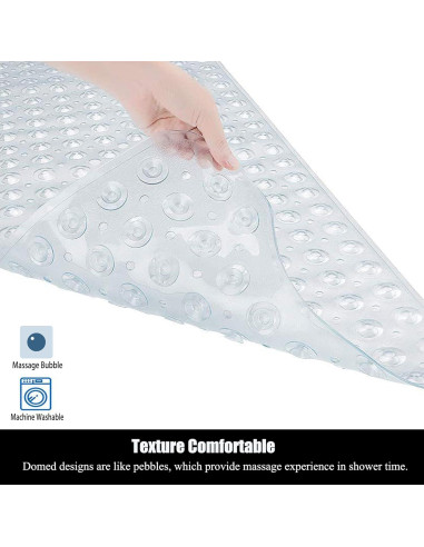 Alfombrilla de Baño Antideslizante CADONO 101,6 x 40,6 cm