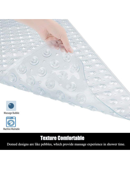 Alfombrilla de Baño Antideslizante CADONO 101,6 x 40,6 cm