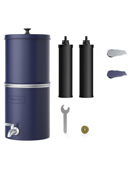 Filtro de Agua por Gravedad Waterdrop 8.5L Acero Inoxidable