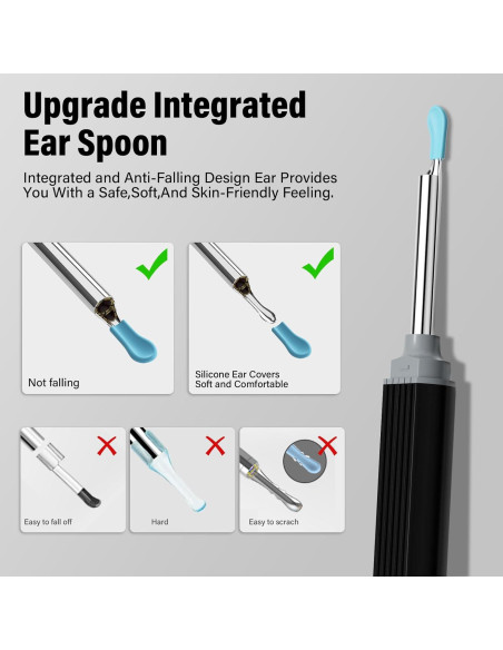 Kit de Eliminación de Cerumen Morelax con Cámara 1080P