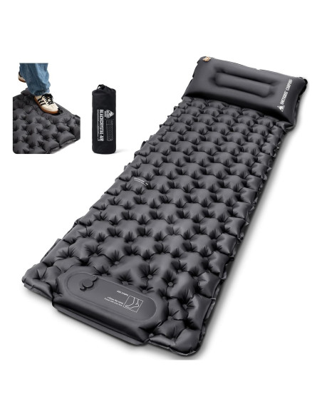 Almohadilla de Dormir Onetigris BLACKCRYSTAL 2025 Ultraligera