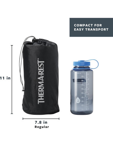 Colchón Autoinflable Therm-a-Rest Trail Scout Pequeño 119x50cm