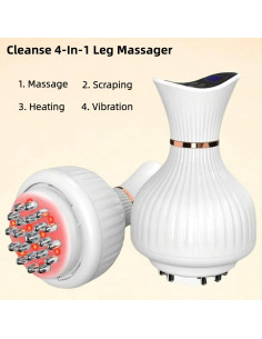 Masajeador de Piernas Cleanse 4 en 1 Portátil Recargable 2